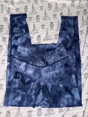 Gymshark Tie-Dye Navy High-Waist Leggings